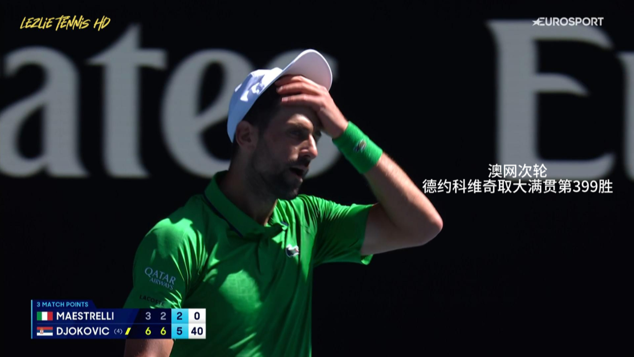 关于德约科维奇在日本队比赛中高光表现，连败引发热议！的信息